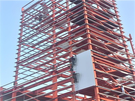 高层钢结构的风荷截