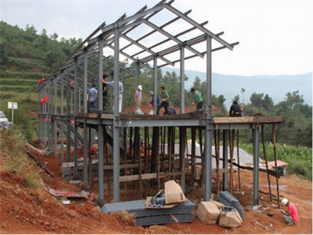 钢结构住宅的支撑形式